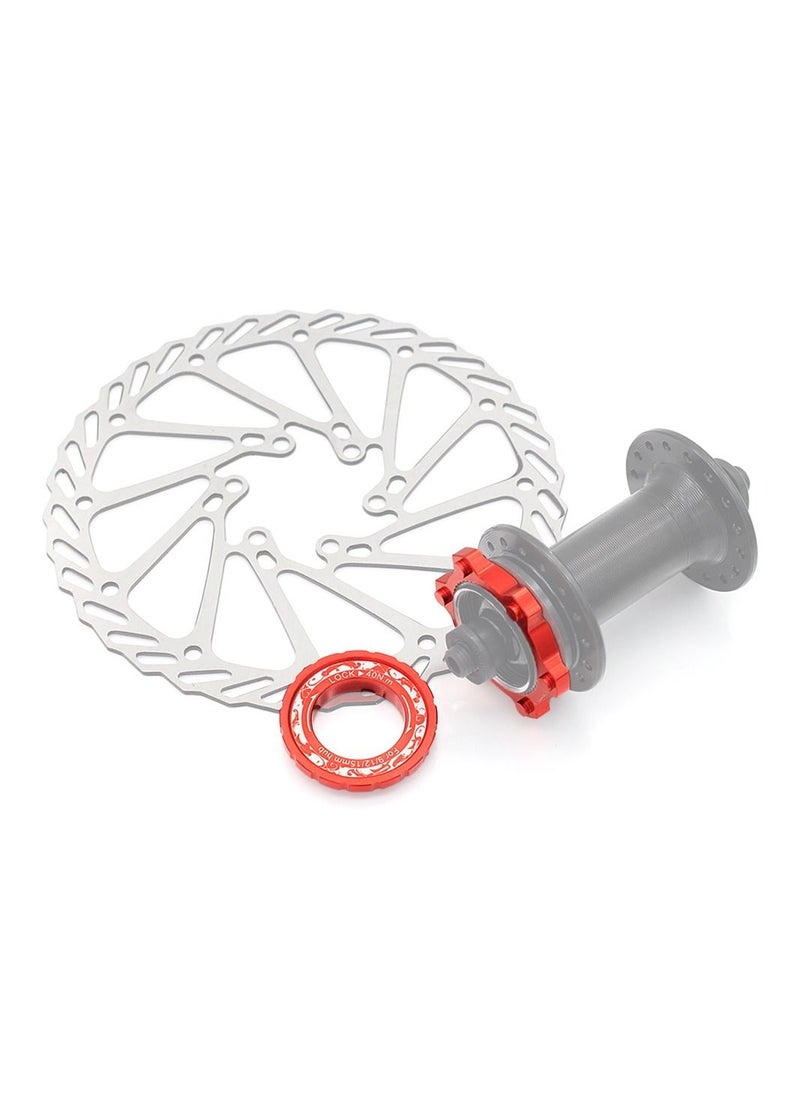 Center Lock Adapter Bicycle Centerlock Adapter to 6-Bolt Rotor Adapter MTB Bicycle Fitting Adapter Disc Brake Boost Hub Spacer
