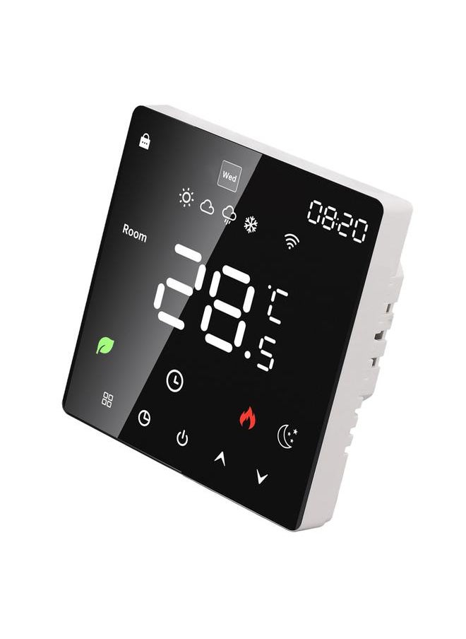 Thoraya - 16A Smart Thermostat LCD Color Touchscreen PC Programmable Electric Heating Thermostat for Home Hotel Office AC 90 to 240V - Image 1