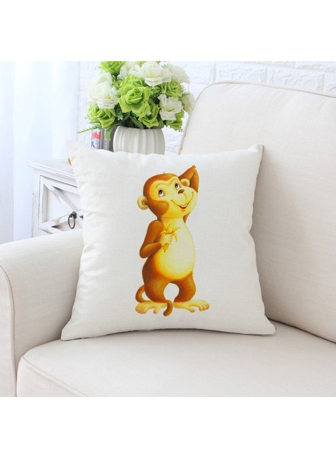 NIBEMINENT Decorative Printed Cushion Cover Multicolour