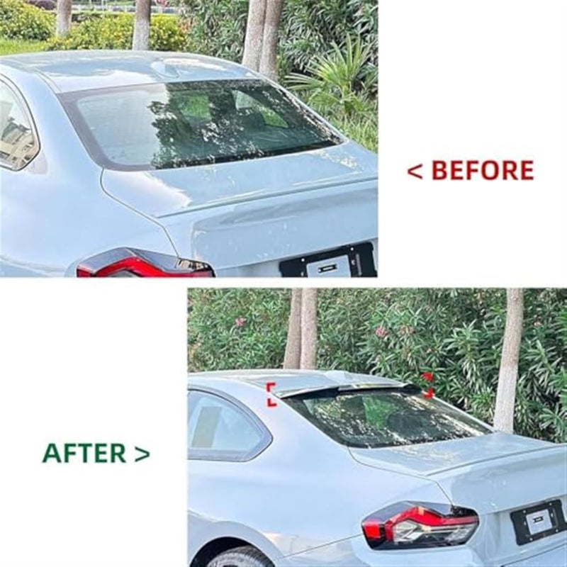 Vuzmode Gloss Black Rear Trunk Spoiler for 2 Series M240 - Image 2