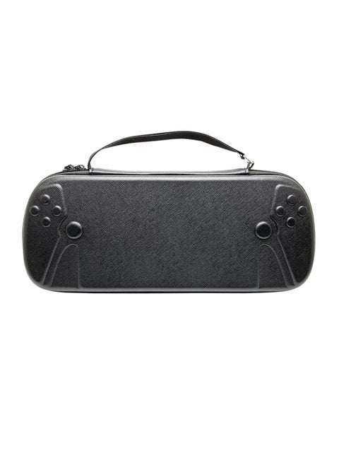 For Sony PlayStation Portal Handset Hard Pack PS5 Streaming Portable Storage Bag High Quality-Model:Pu Cross Pattern (adjustable Bracelet)