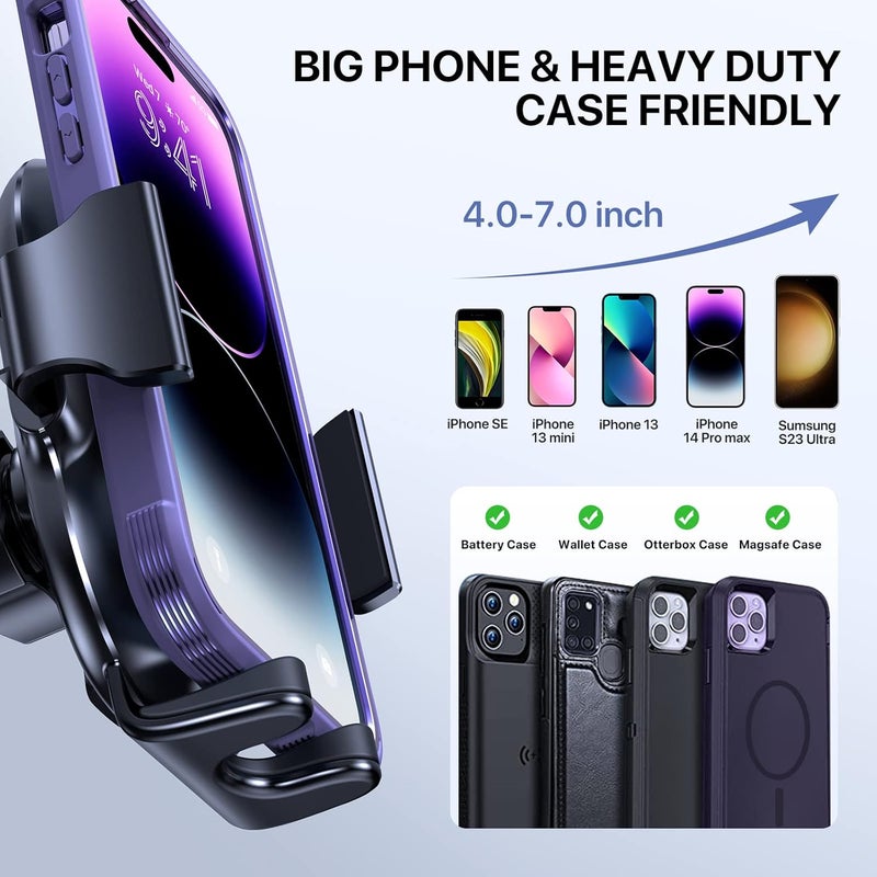 Miracase Vent Car Phone Holder Mount for Smartphones - Image 4