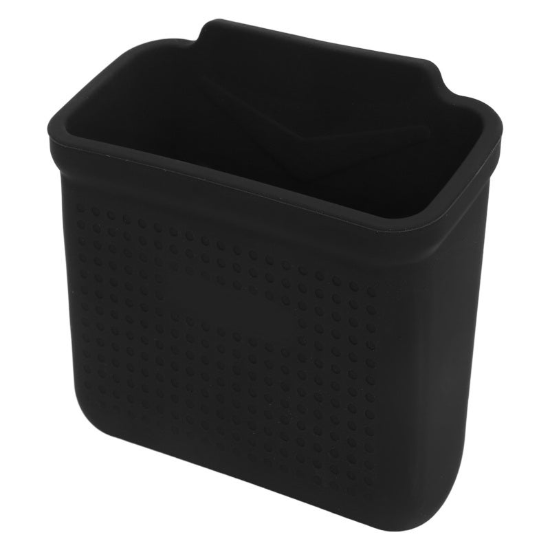 Car Side Pocket Organizer: Silicone Material Multipurpose Storage - Hook And Loop Easy Installation Center Console Organizer For Tesla Model 3 2017-2023, Tesla Model Y 2021-2023 - Image 1