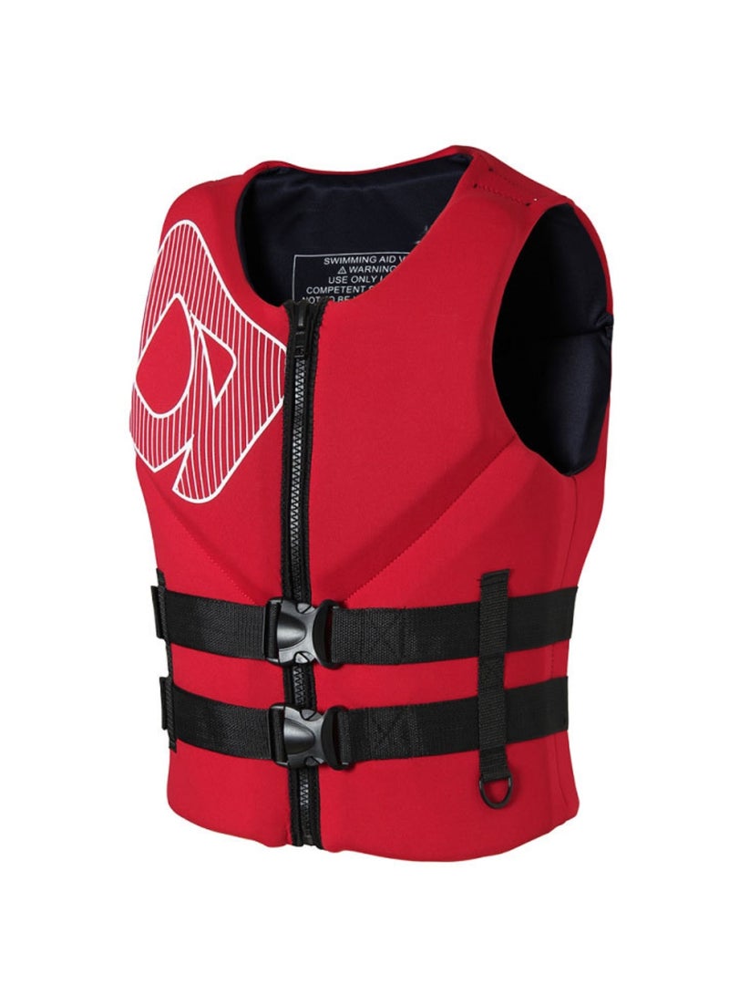 Generic Neoprene Life Jacket Outdoor Adult Swimming vest Adjustable Buoyancy Survival Suit - Image 1