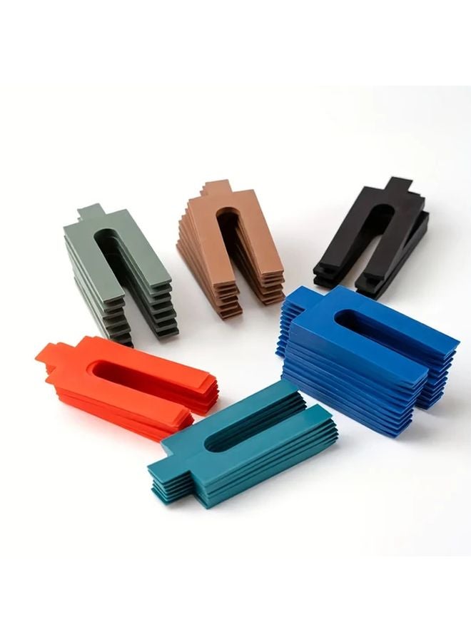160 Packs Plastic Tile Leveling System Spacers U Shaped Blocks Multiple Sizes Alignment - Image 2