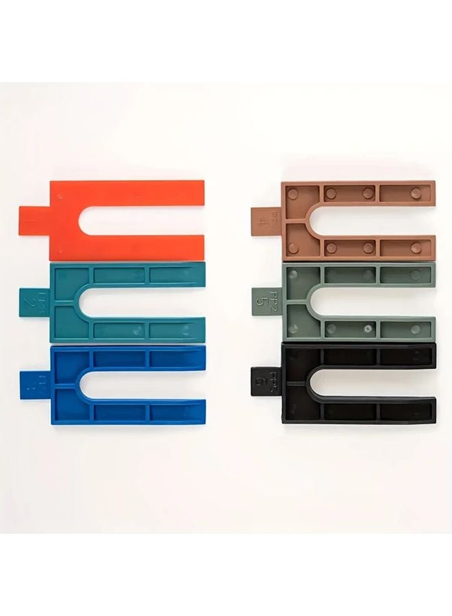 160 Packs Plastic Tile Leveling System Spacers U Shaped Blocks Multiple Sizes Alignment - Image 4