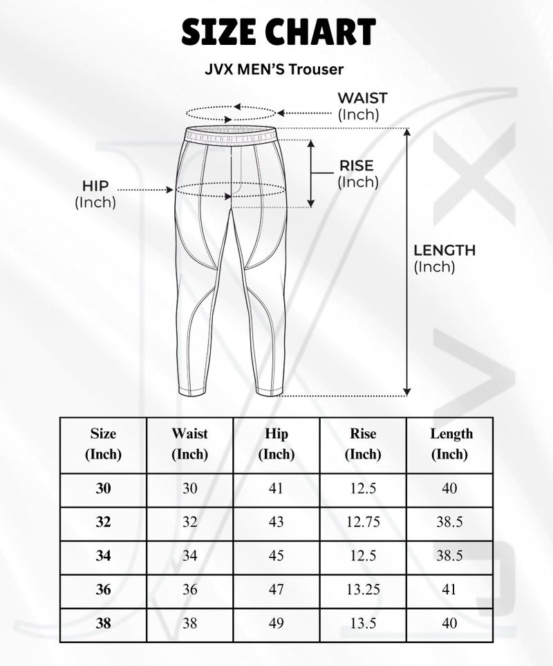 JVX Men Trouser || Lilen Trouser for Men || Lilen Pant (TROUSER-08) (in, Numeric, 30, LIGHTGREY) - Image 4