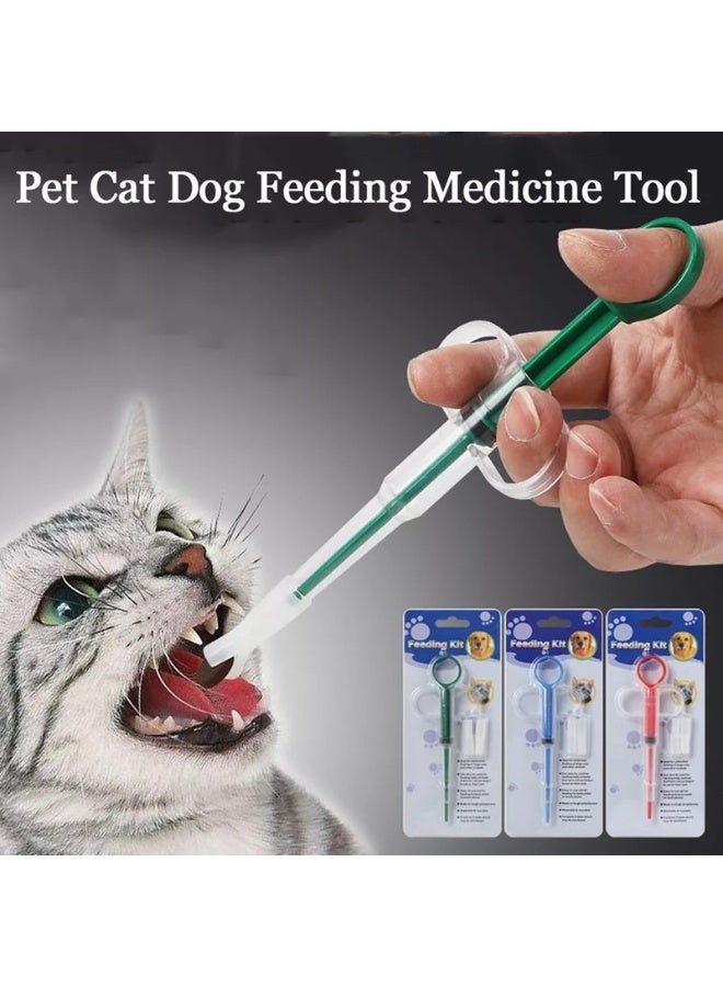 Medicine Feeder, Pet Pusher Syringe Pill Dispenser, Suitable for Cats and Small Dogs - Image 1