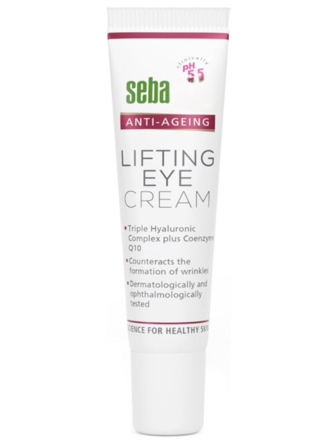 SEBA Anti-Ageing Q10 Lifting Eye Cream 15ml | Firming & Wrinkle Care for Delicate Eye Area - Image 2