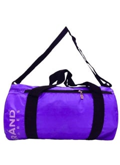 Brand Stores Canvas Large Duffle Gym Bag  -Brand Stores- Purple 