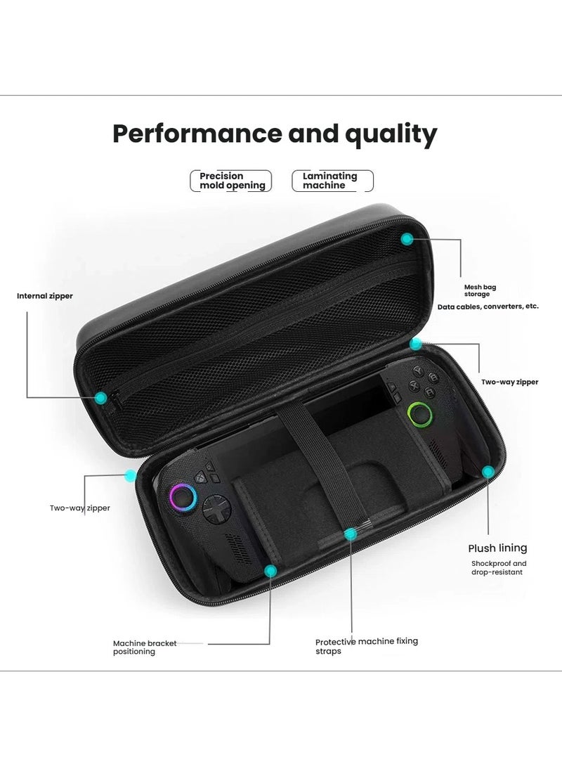 Protective Case Compatible ASUS ROG Xbox Ally X, Shockproof Hard Case Travel Handheld Carrying Organiser - Image 2