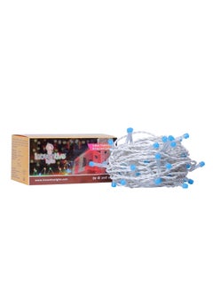 Inoventive Lights Inoventive Lights CopperPVC 12 Meter 50 Lamp 360 Degree String Light for HomePartyBalconyDiwaliFestival Decore Blue 1  - Image 3