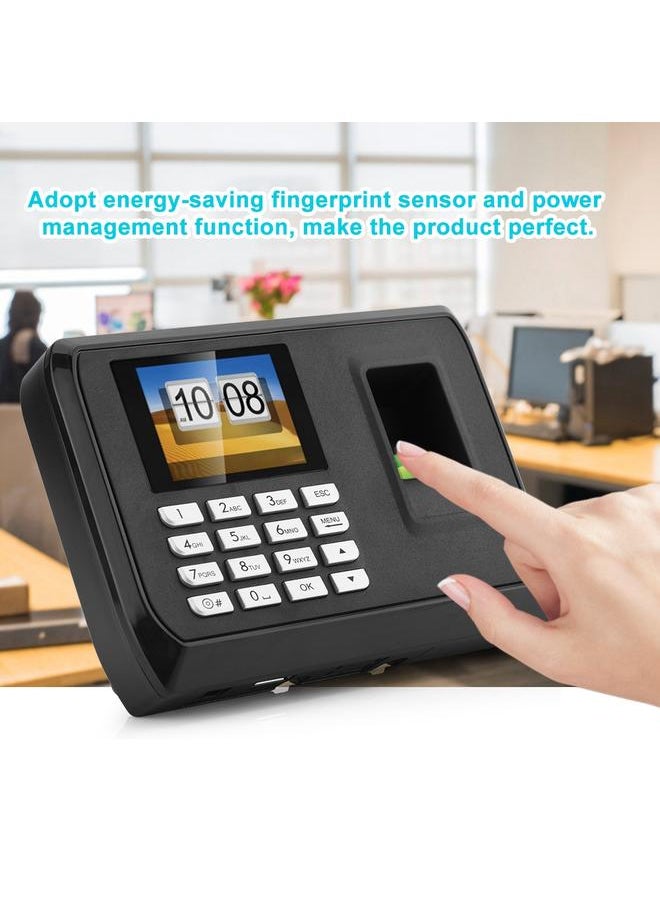 Thoraya 1.8" TFT Office USB Drive Fingerprint Attendance Machine Access Control System  (BS)  - Image 2