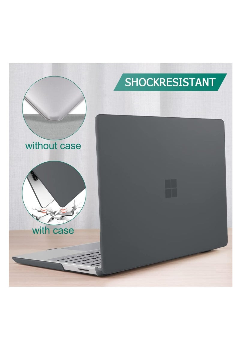 Protective Case for 15 Inch Microsoft Surface Laptop 7 2024 (Model: 2037) - Slim Snap On Hard Shell Matte Cover (Frost Black) - Image 1