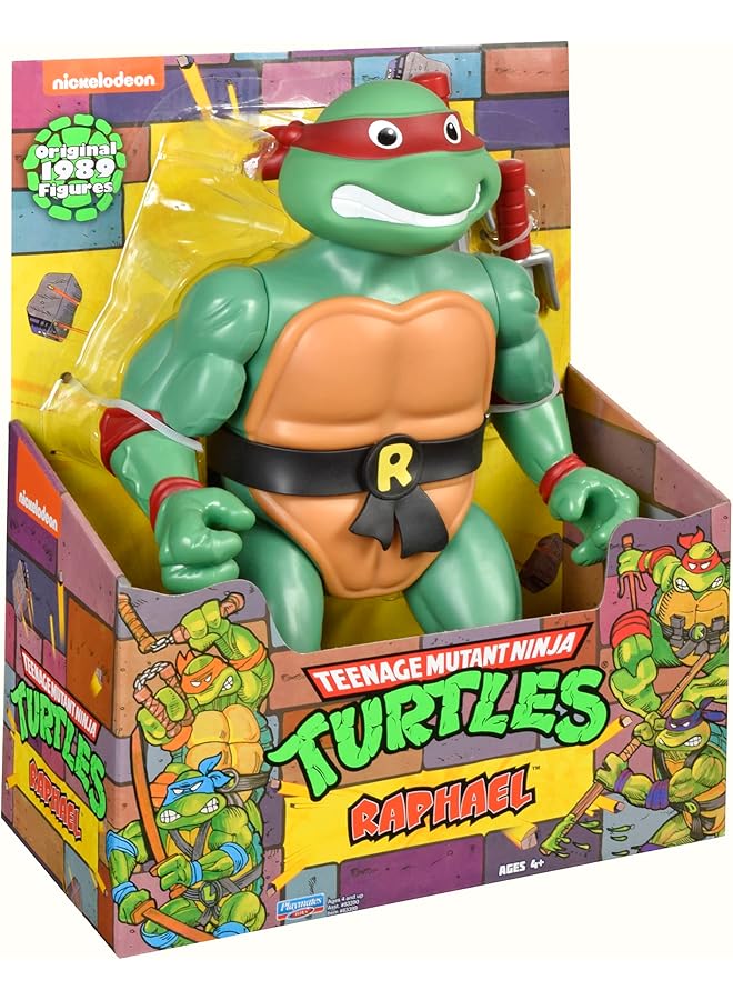 تيناجر ميوتنت نينجا ترتلز مجسم رافائيل العملاق الكلاسيكي مقاس 12 بوصة - Image 1