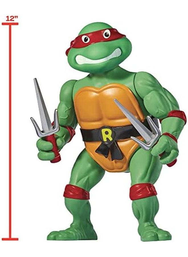 تيناجر ميوتنت نينجا ترتلز مجسم رافائيل العملاق الكلاسيكي مقاس 12 بوصة - Image 4