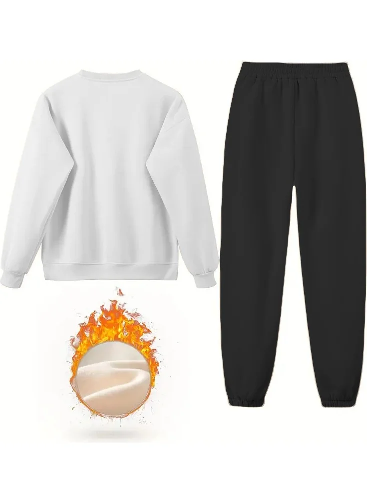 دوغ فش Tracksuit Oversize Avesome Printed Tracksuit White