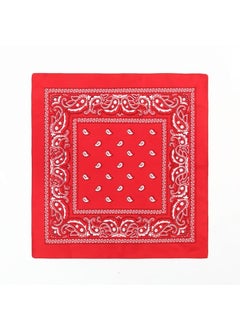 Generic 2PCS Paisley Bandanas -Head Scarf for Men and Women - Versatile Polyester-Cotton Headscarves for Parties and Cowboy Style  - Image 5
