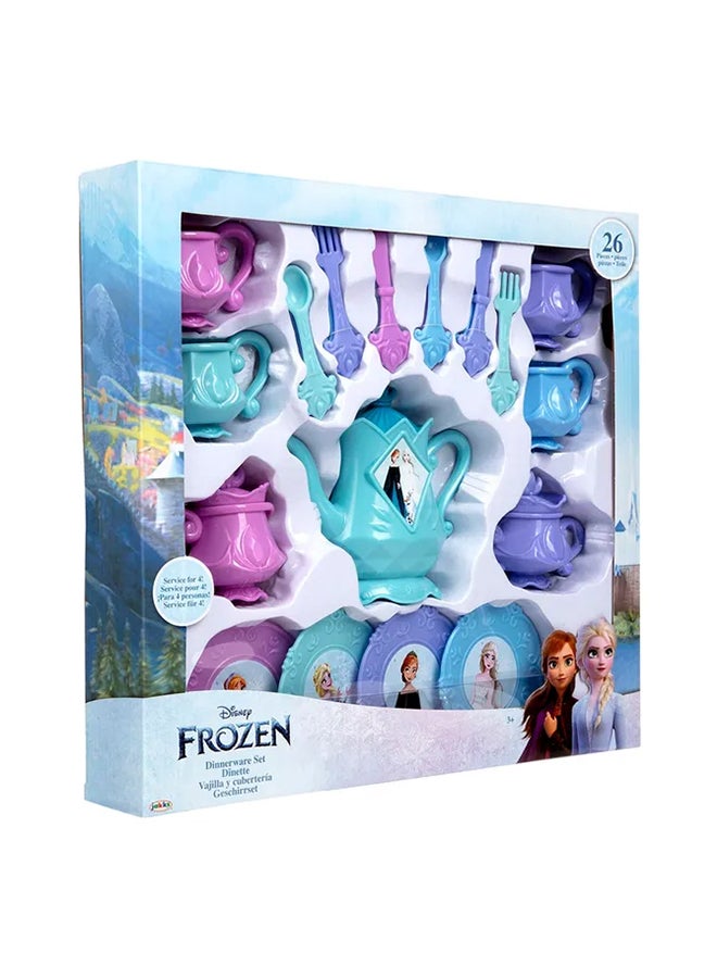 Disney Frozen 2 Franchise Dinner Set 26pcs 34.00cm 34.00cm - Image 1