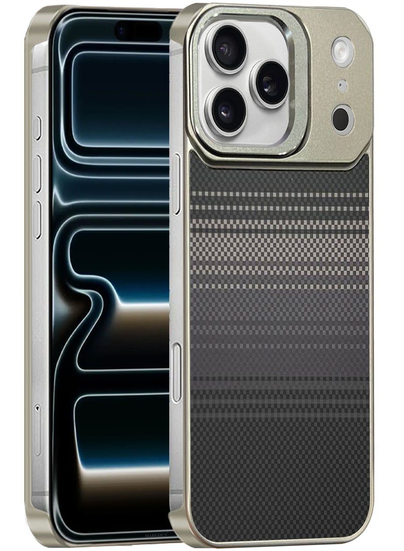 CATANES Magnetic MagSafe Case Cover for Apple iPhone 17 Pro Max - Ultra Slim Strong Protection Cover - Screen and Camera Guard - Graphite Gradient Stripe Colour - Image 2