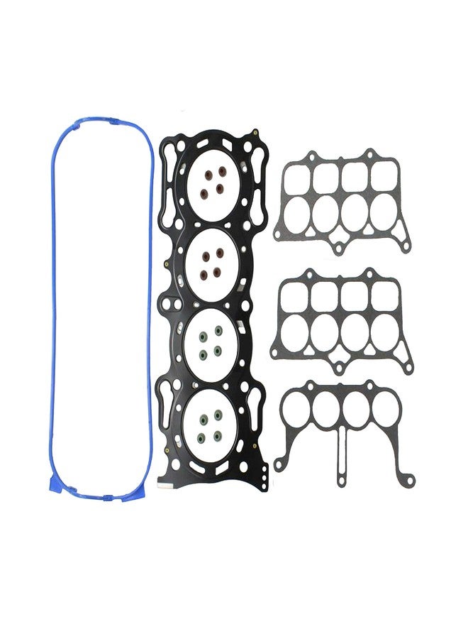 DNJ طقم حشية رأس المحرك DNJ HGS219 MLS لسيارات هوندا أكورد وبريلود موديلات 1990-1995 / سعة 2.2 لتر / SOHC / 4 أسطوانات / 16 صمام / 2156 سم مكعب / F22A1، F22A4، F22A6 - Image 2