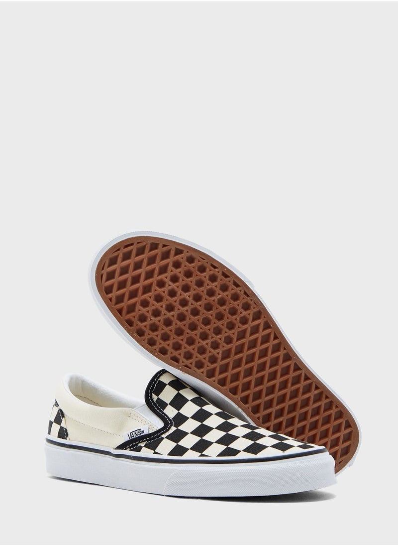 VANS - Classic Checkerboard Slip-Ons - Image 1
