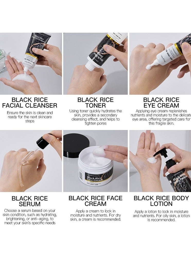 Kormesic Black Rice Face Cream - 120g Deep Hydrating Face Cream - Image 4