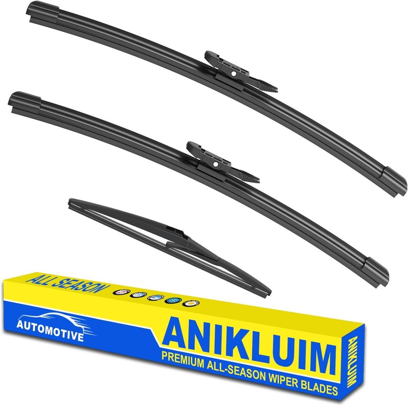 ANIKLUIM مجموعة مساحات ANIKLUIM لسيارة فورد فوكس 2012-2018 - Image 1