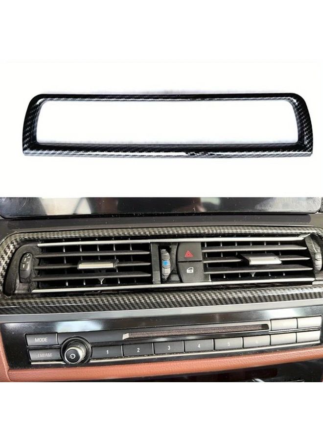 Carbon Fiber Pattern Interior Trim Stickers Dashboard Console Gear Shift Panel Covers - Image 5