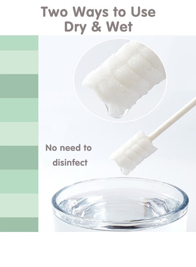 60PCS Baby Tongue Cleaner, Newborn Oral Care Tool, Infant Toothbrush for 0-36 Months - Image 4