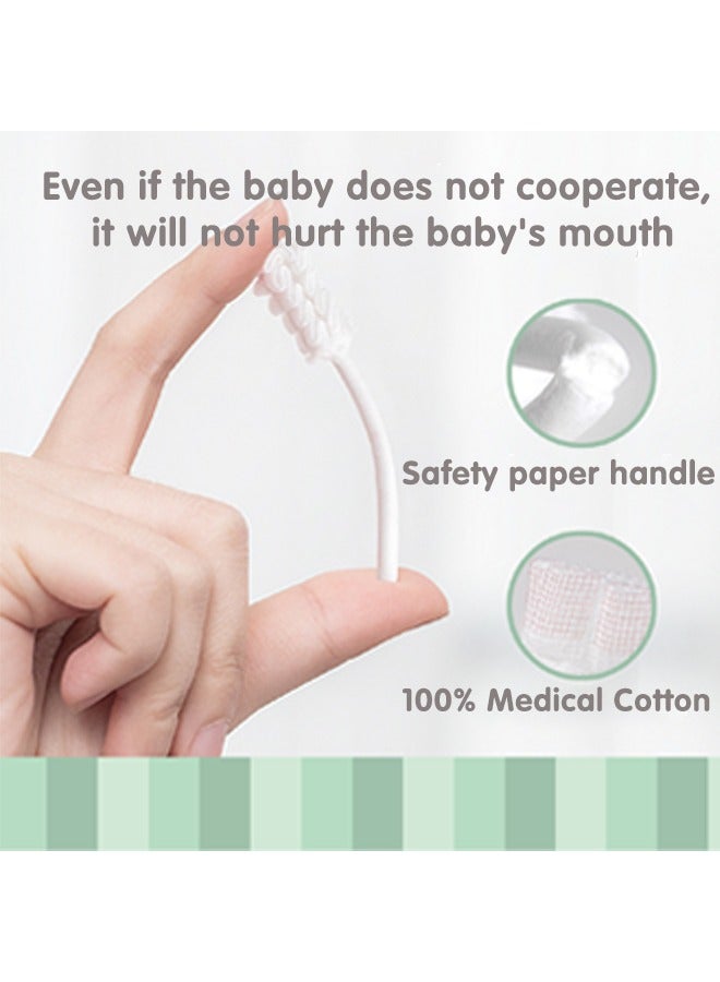 60PCS Baby Tongue Cleaner, Newborn Oral Care Tool, Infant Toothbrush for 0-36 Months - Image 5