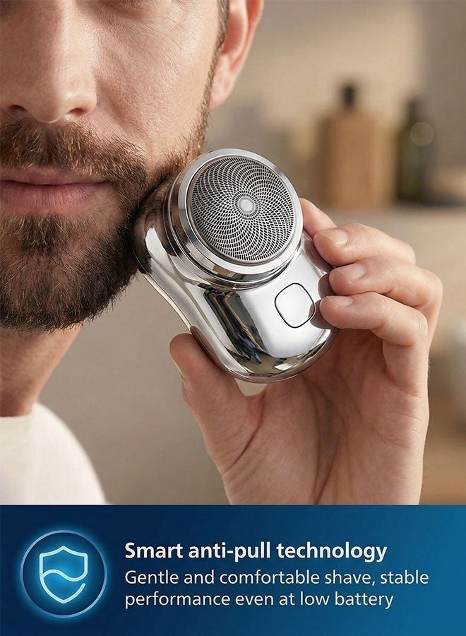 مكينة تشذيب الجسم للرجال، أداة تصفية شخصية للرجال ماكينة كهربائية للتشذيب، مكينة حلاقة آمنة للجسم قابلة للشحن مقاومة للماء للاستخدام الرطب والجاف، تعمل لمدة 60 دقيقة بدون سلك مريحة للتنقل والرحلات - Image 4