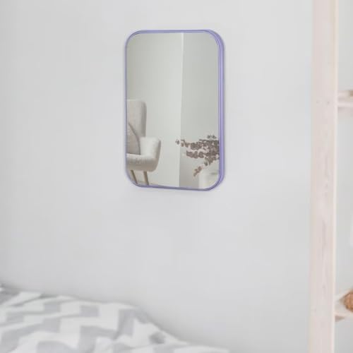 Simois Hand Mirror, Glass Rectangular Cosmetic Standing Mirror, Adjustable Angle Makeup Mirror with Foldable Stand, Portable Travel Vanity Mirror for Home, Bedroom, Dressing Table, Office, Camping - Image 5