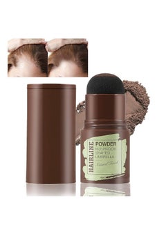 FIgment Natural Hairline Powder, Hair Shading Sponge Pen, Hairline Shadow Powder Stick, Quick Hair Root Touch-Up, Paired With 2 Pairs Of Eyebrow Stamp (Light, 1)  - Image 1
