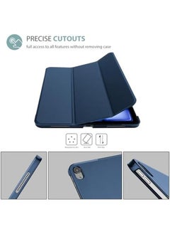 Procases Smart Case For Ipad Air 11 Inch M2 2024 10.9 Air 5Th Generation 2022 10.9 Air 4Th 2020 Protective Cover For Ipad Air 11 Air 5 4 Gen Navy  - Image 5