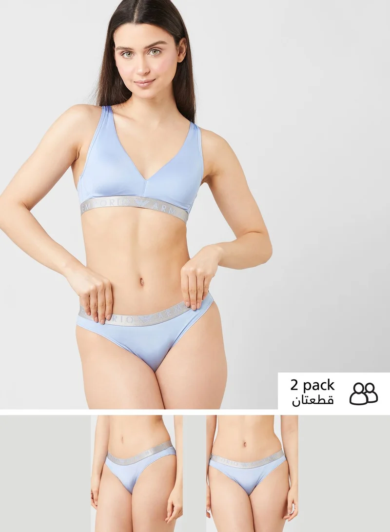 EMPORIO ARMANI 2 Pack Logo Brief