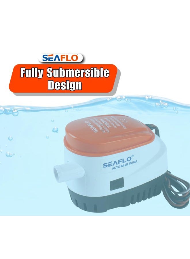 Seaflo 12v 750 GPH Automatic Bilge Pump - Image 3