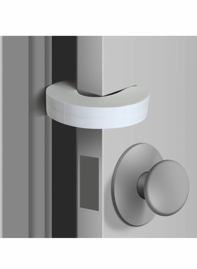 Child Safety Door Finger Guards, Soft Foam Protection for Kids, Prevents Finger Injuries, 6 Pack Door Stoppers for Safe Play and Preventing LockIns - Image 1