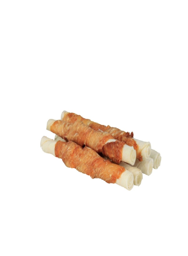 Trixie Denta Fun 6 Chicken Chewing Rolls Dog Chews - Image 3