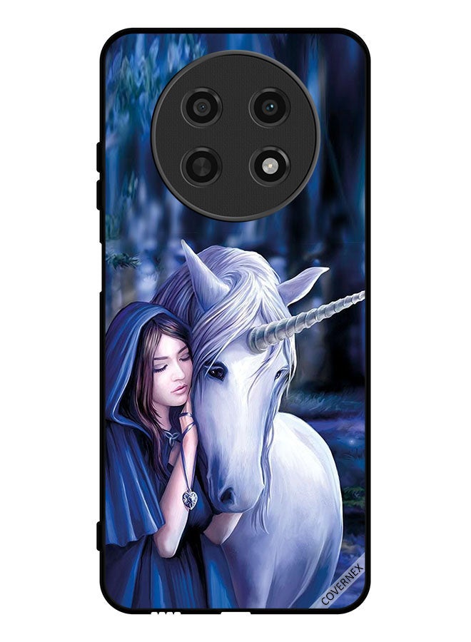 Covernex Protective Case Cover For Huawei nova Y91 Girl Love Unicorn - Image 1