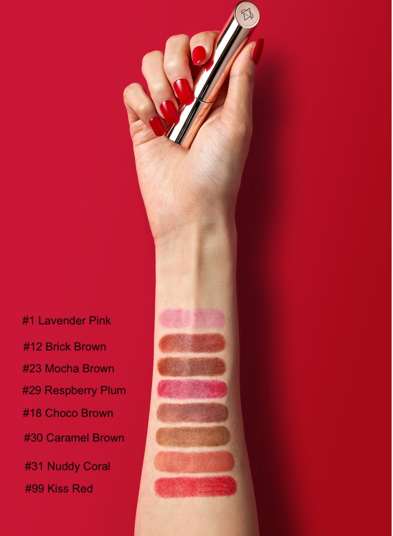 ايفيو أحمر شفاه الكوري غير لامع #31 مرجاني طبيعي 4جرام - Image 2