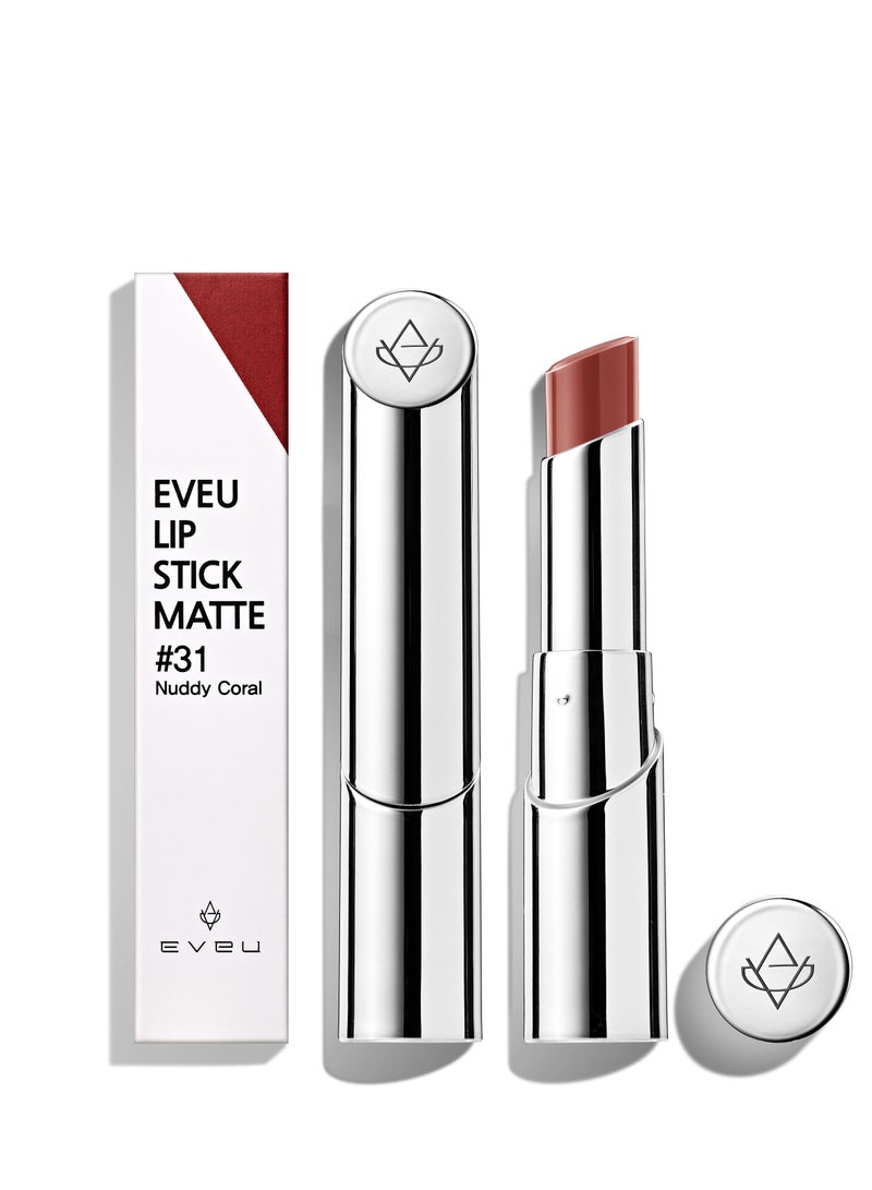 ايفيو أحمر شفاه الكوري غير لامع #31 مرجاني طبيعي 4جرام - Image 1