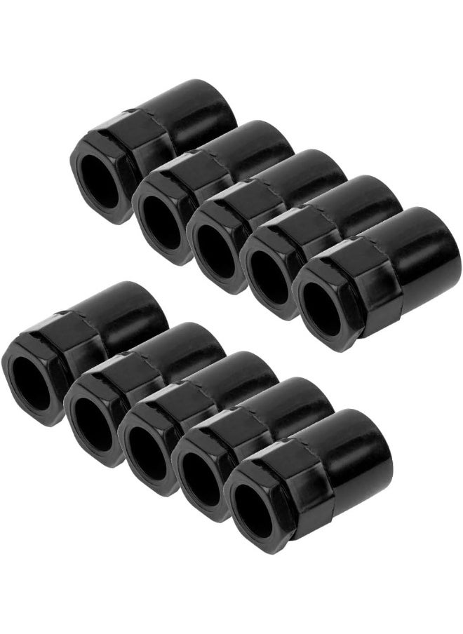 Biella Pack Of 10 Pvc Electrical Conduit Pipe And Fittings Durable Corrosion-Resistant Solution For Indoor And Outdoor Electrical Wiring And Cabling Adapter 25Mm  - Image 1