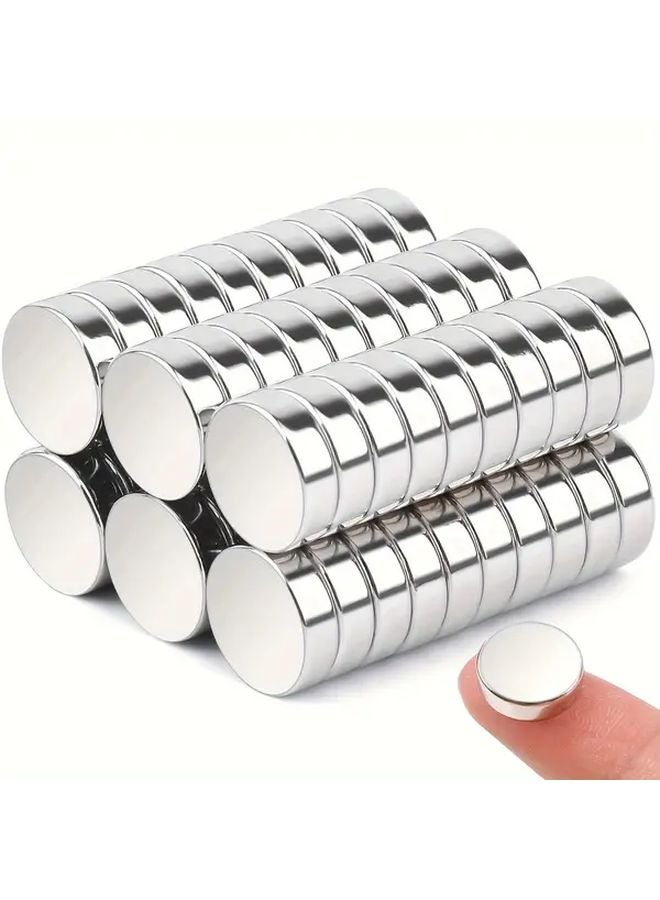 Round Magnetic Sheets 8x3mm 60pcs 3mm Thick For Refrigerator Office Whiteboard - Image 4