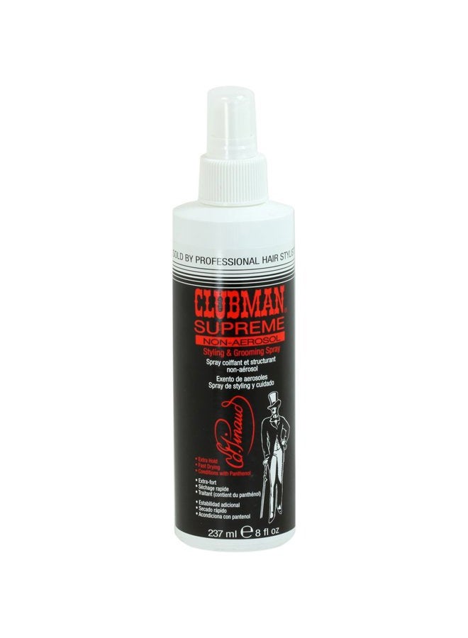 Clubman Supreme Non-Aerosol Hairspray, 8 fl oz