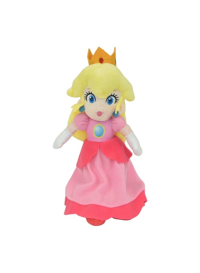 good stuff Mario Bros Princess Peach 12 Inch Stuffed Plush Character Toy - Image 1