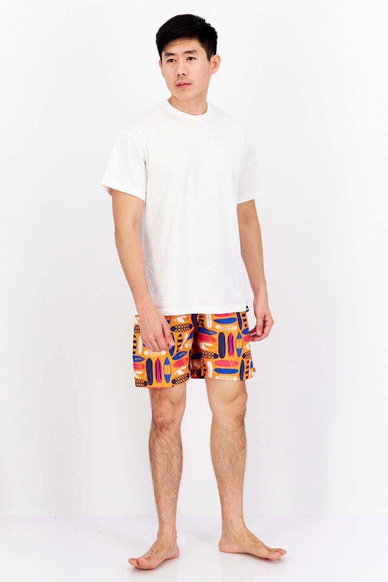 Tailorbyrd Men Allover Print Board Shorts, Multicolor - Image 4