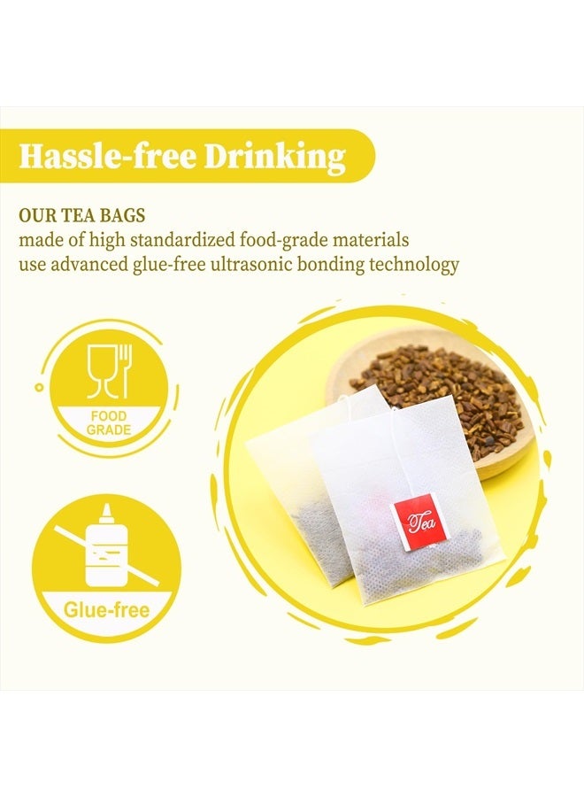 FullChea أكياس شاي جذر الهندباء، 40 كيس شاي، 2.5 جرام/كيس - جذر الهندباء المحمص الفاخر - غير معدّل وراثيًا - خالي من الكافيين - شاي أعشاب للتخلص من السموم - يساعد في تحسين الهضم والجهاز المناعي - Image 4