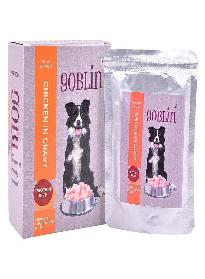 Glenand Goblin Chicken in Gravy Dog Wet Food (Pack of 20),All Life Stages - Image 1