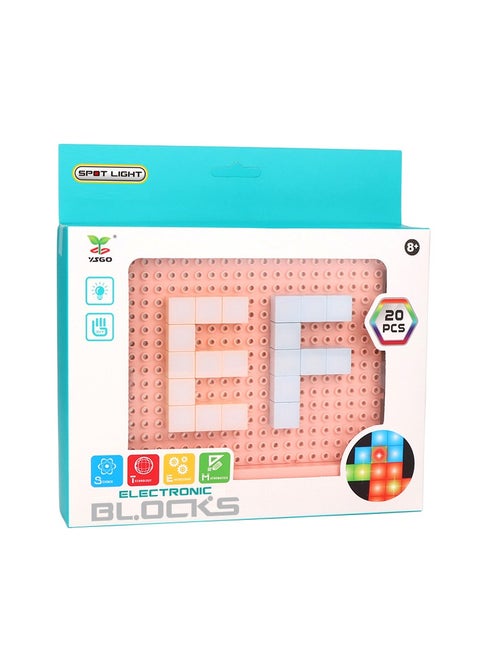 Universal electronic building block toys for children aged  old to exercise their educational and hands-on skills